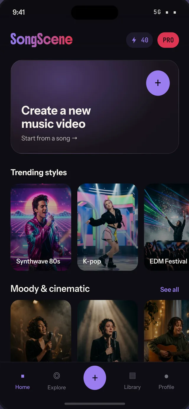 SongScene screenshot