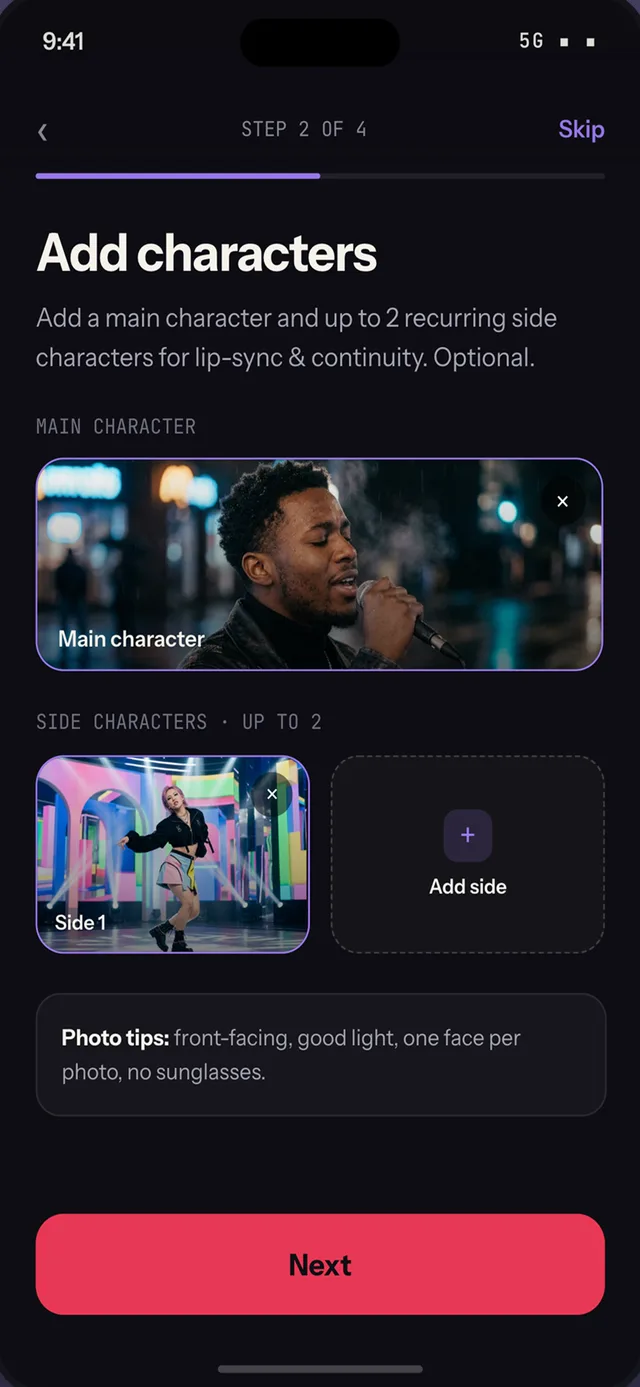 SongScene screenshot
